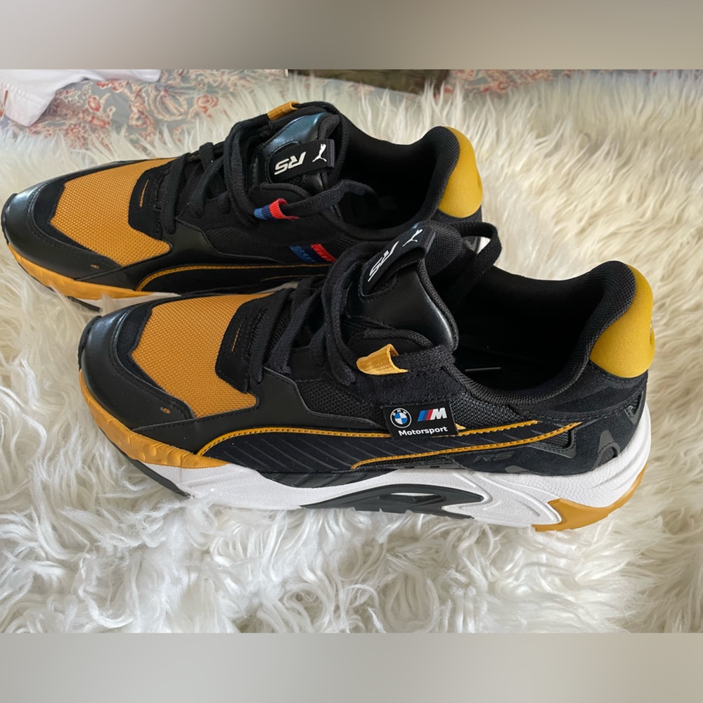 Puma New without tags Mens BMW Motorsport X RS-Trck Black Ember Sneakers. 11.5